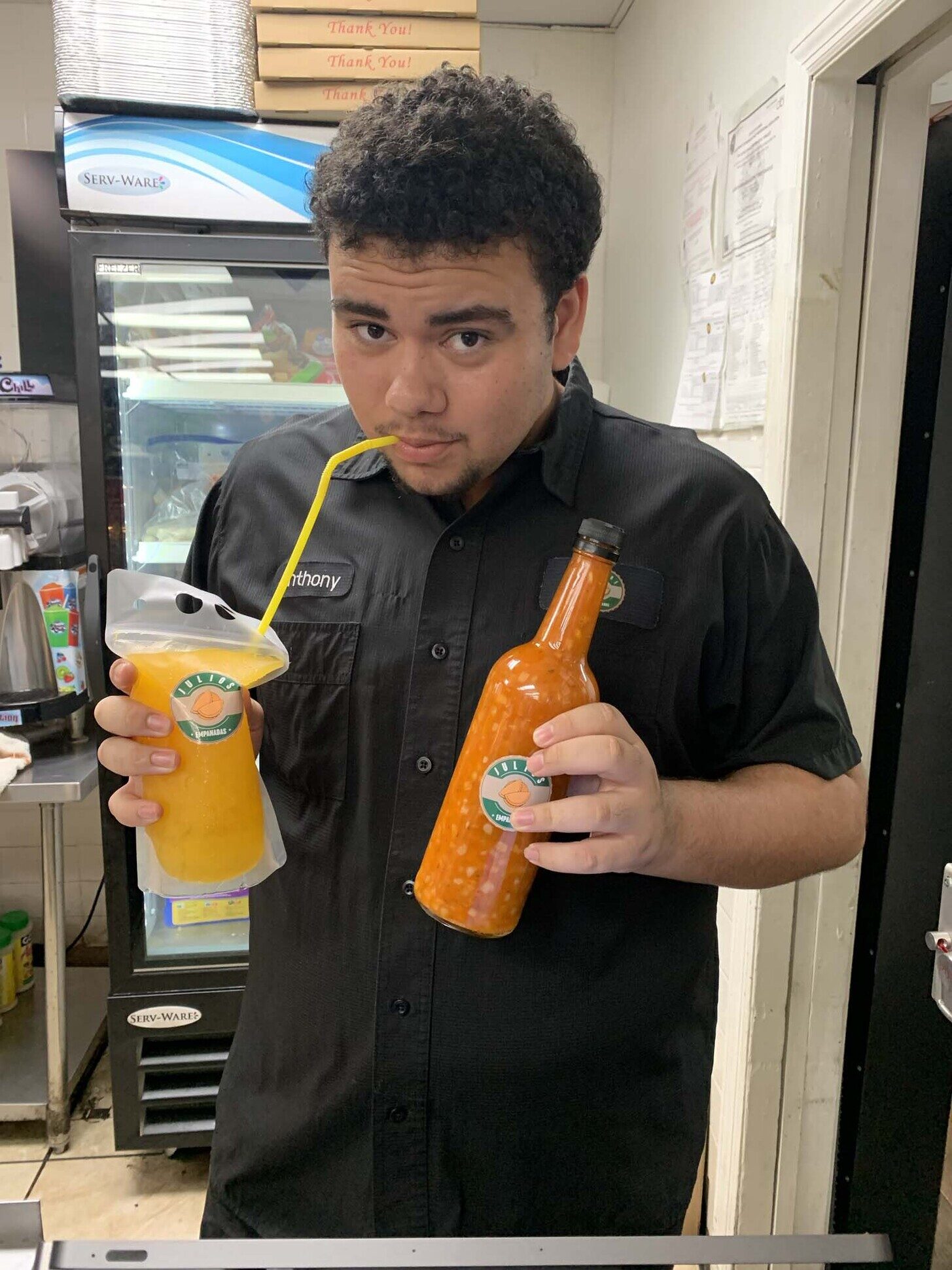 Anthony, Sous Chef at Julio's Empanadas